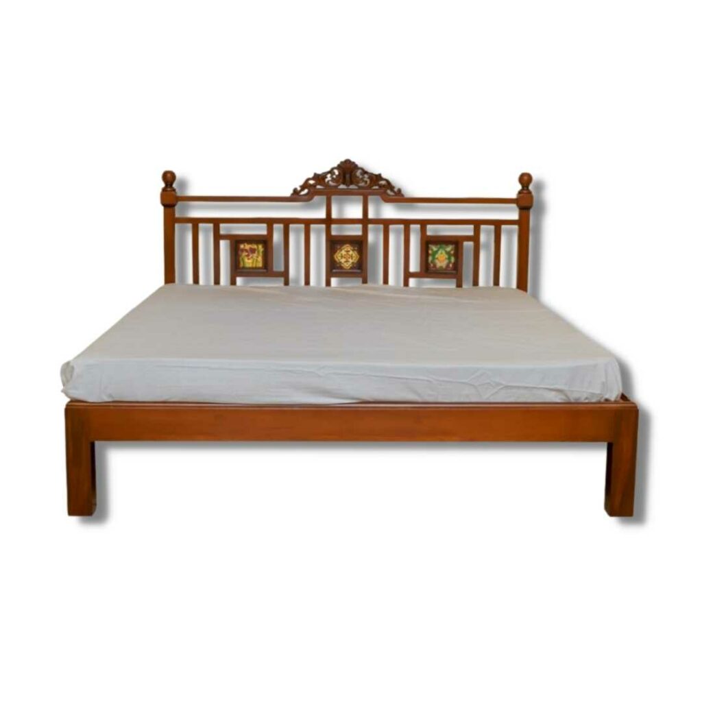 New Burma Teak Cot BHC 001 Lakshmis Home Style