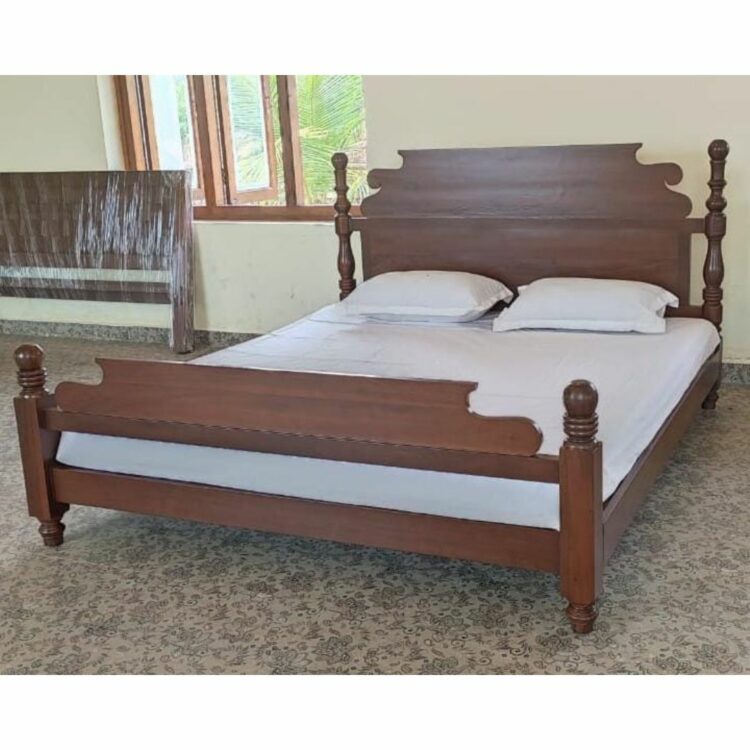 New Burma Teak Wood Cot CSC001 Lakshmis Home Style