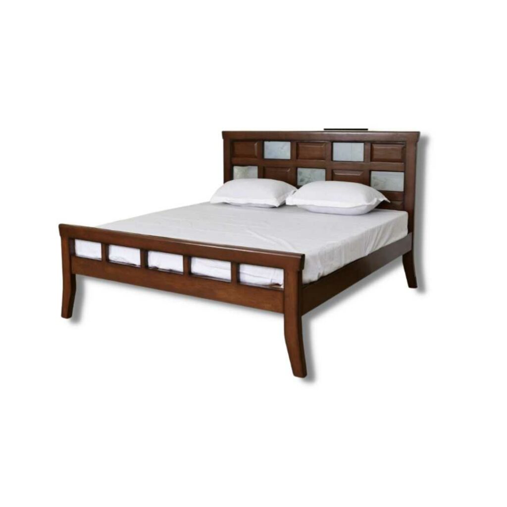 New Burma Teak Wood Cot JREC 001 Lakshmis Home Style