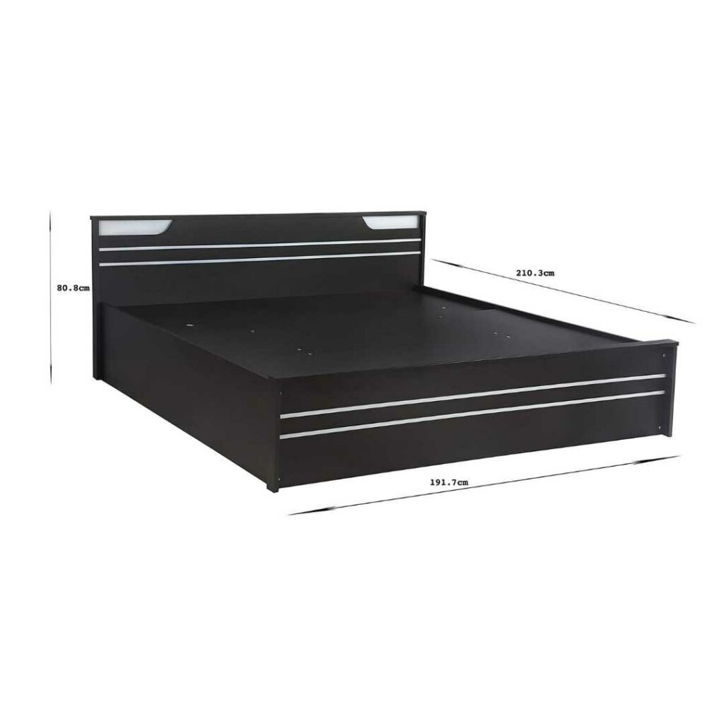 Zuari Brand NEO King Size Bed With Hydraulic Storage Lakshmis Home Style