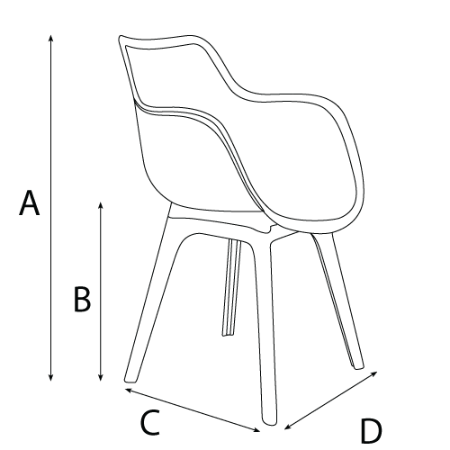 Ikon_chair_size