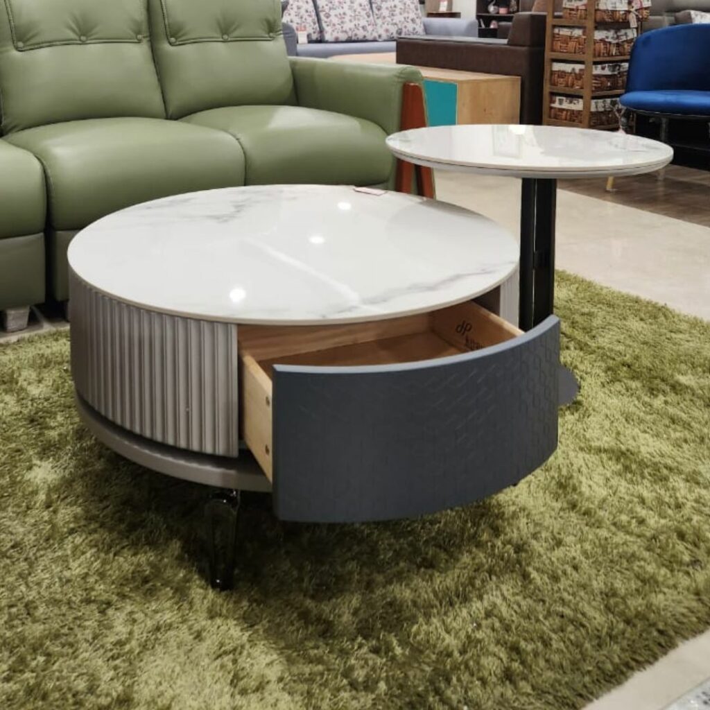 New Marvelous CT A27 Marble Top Center Table Lakshmis Home Style