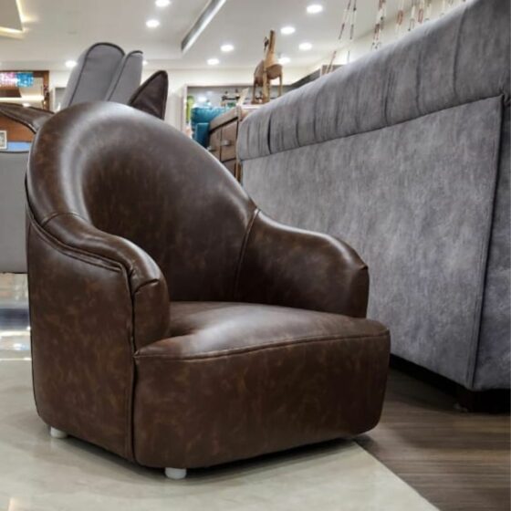 Artificial_leather_Baby_Sofas_brown_color