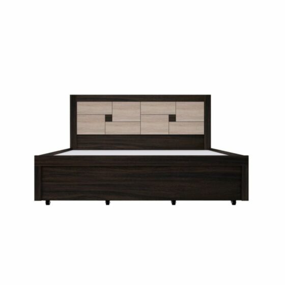 Front_View_without_Mattress_Swiss_Front _Pull-Out_Type_King_Size_Bed
