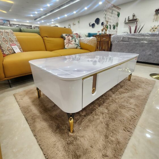 Marble_Like_Finish_Glass_Top_Center_Table_CT_029_Side_View