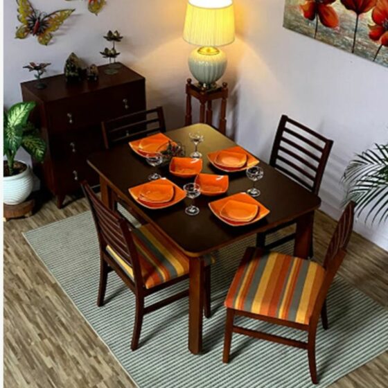 Compact_Beechwood_Dining_Table_Set_DT-28 _top_center
