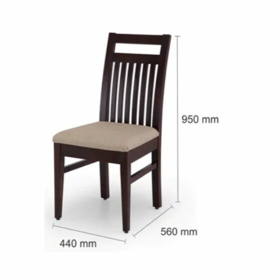 Compact_Wooden_Dining_Table_Set_DC22_Chair_Measurement