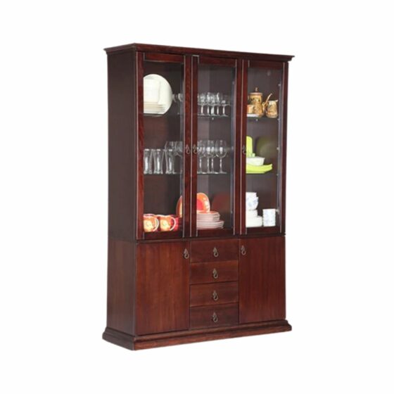 Solid_Wood_Crockery_Cabinet_With_Glasses