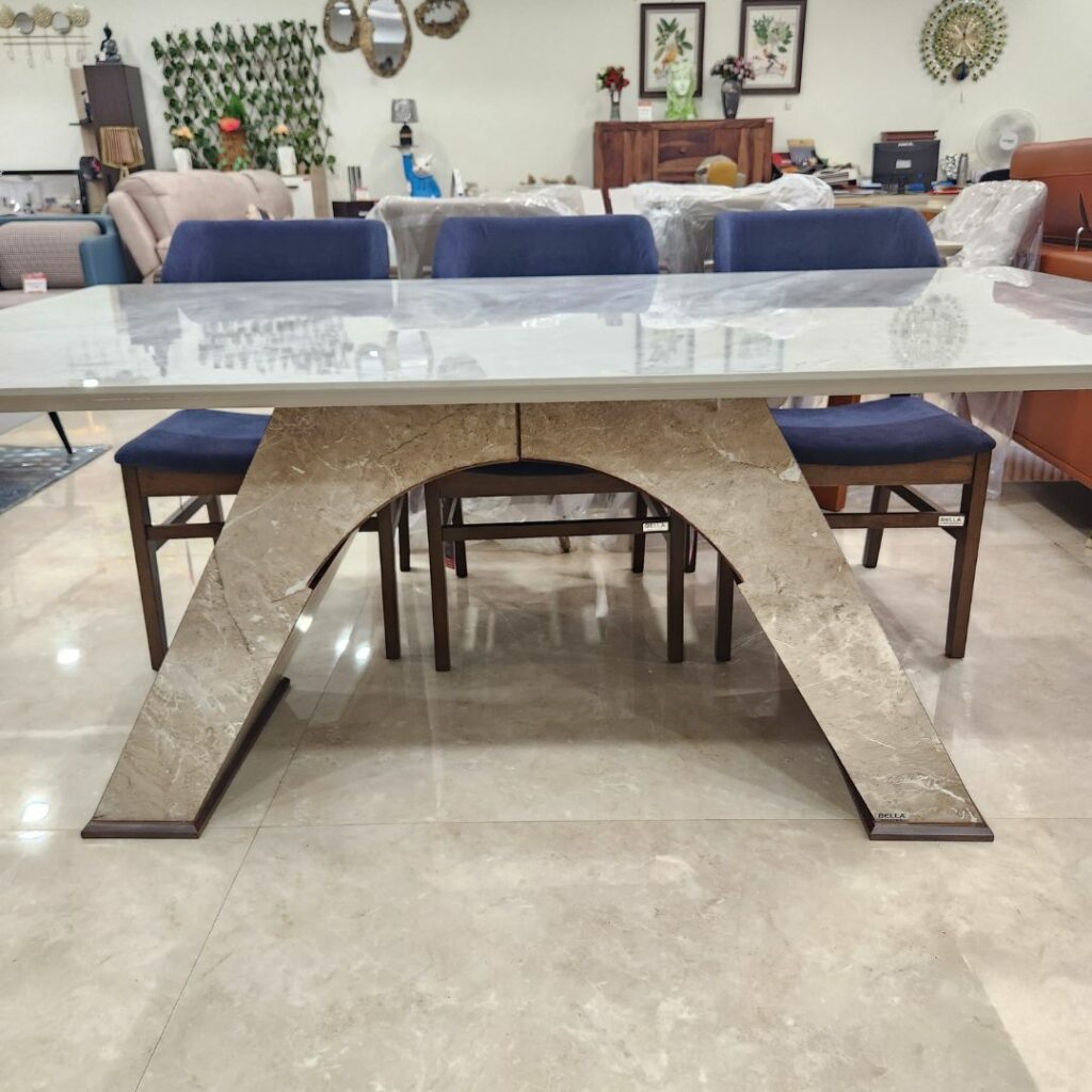 Astoria Marble Top Dining Set Lakshmis Home Style