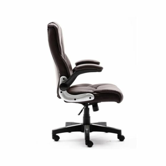High_Back_Director_Chair_6121_Brown_Color_Side_View