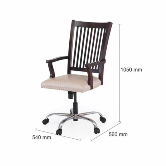 Solid_Beechwood_High_Back_Office_Chair_OFC_12_measurement