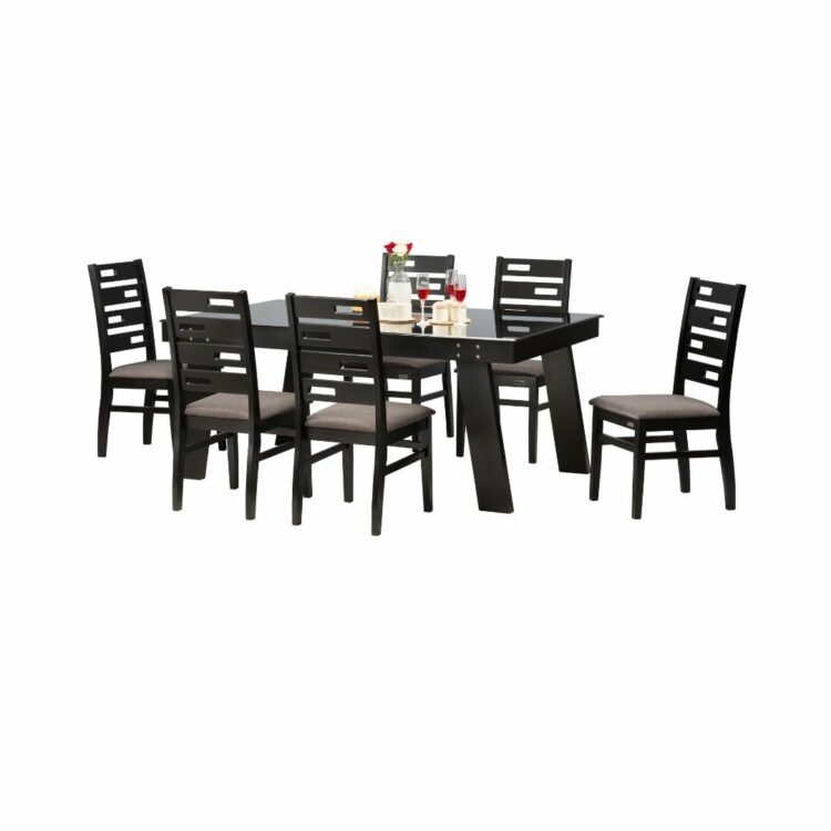 BENSON_Glass_Top_Dining_Table_With_NEWTON_Dining_Chairs