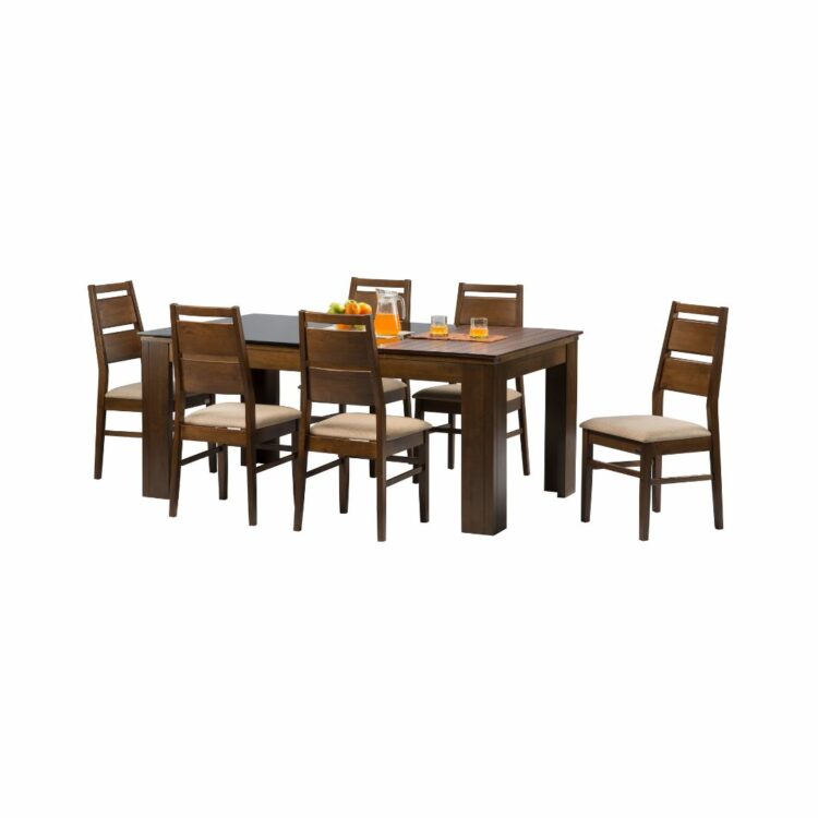 HENRY_Wooden_Top_Dining_Table_With_PACIFIC_Dining _Chairs