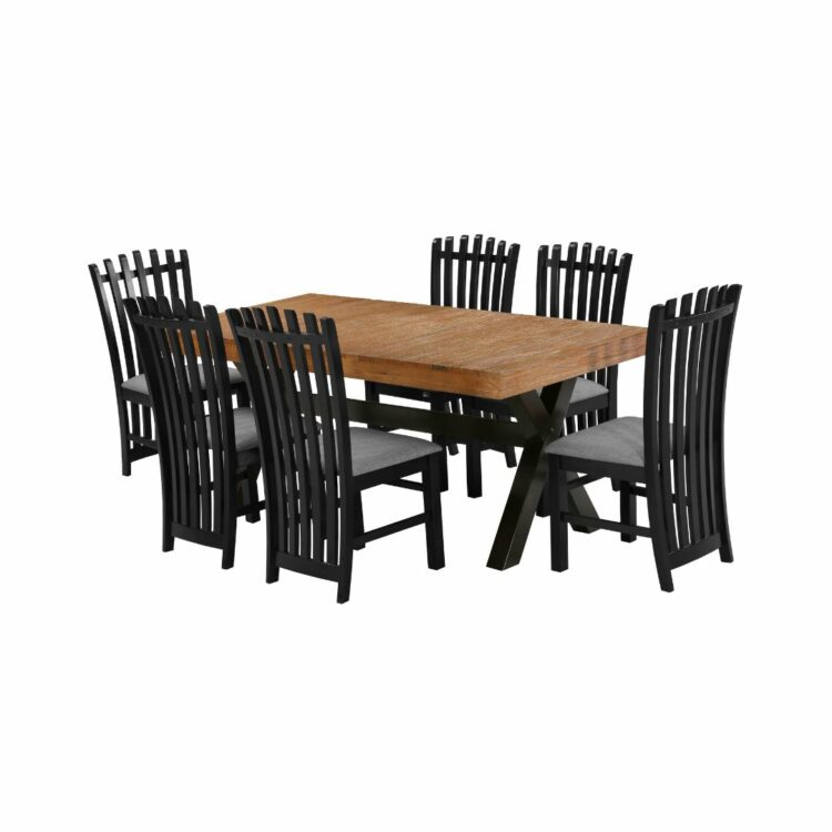 ARTIC_Texture_Top_Dining_Table_With_ARMO_Dining_Chairs_6_seater
