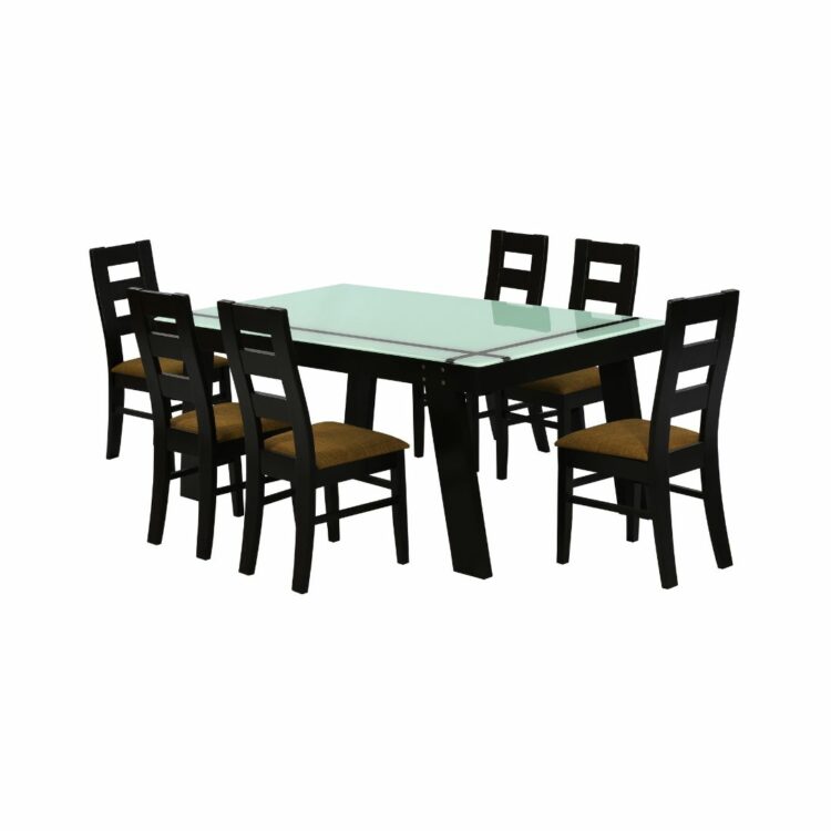 BENSON_Glass_Top_Dining_Table_With_ASDA_XL_Dining_Chairs_black