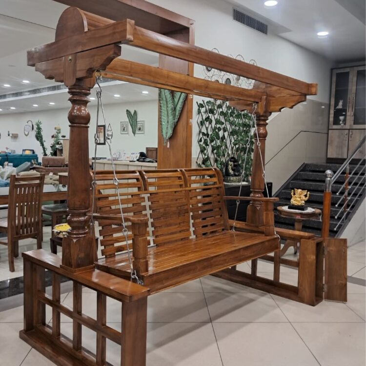 Daffodile_Teak_wood_swing_seat_top