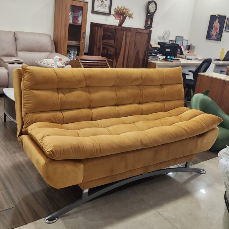 Sofa_cum_bed_Mustard