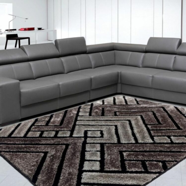 CAPRI_Grey_Designer_Shaggy_Carpet