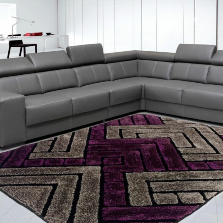 CAPRI_Purple_Color_Designer_Shaggy_Carpet