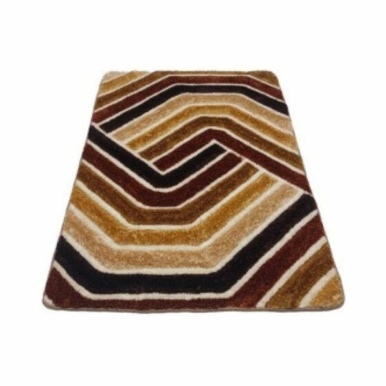 METRO_Brown_Designer_Shaggy_Carpet_full_view