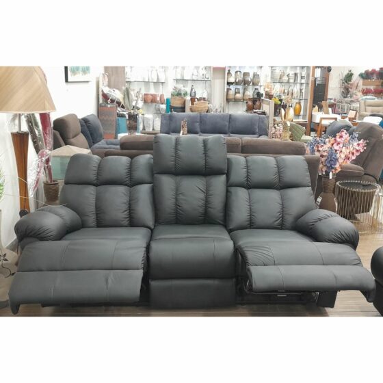 3MR+2MR+1MR_Imported_Genuine_Leather_CASA_Recliner_Sofa_recliner_front