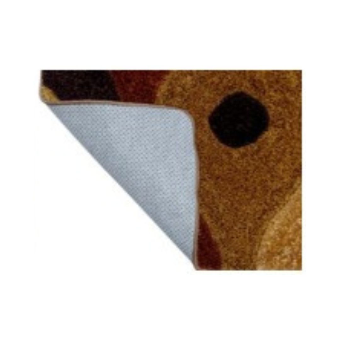 CENTERPIECE_Brown_Color_Designer_Shaggy_Carpet_backside