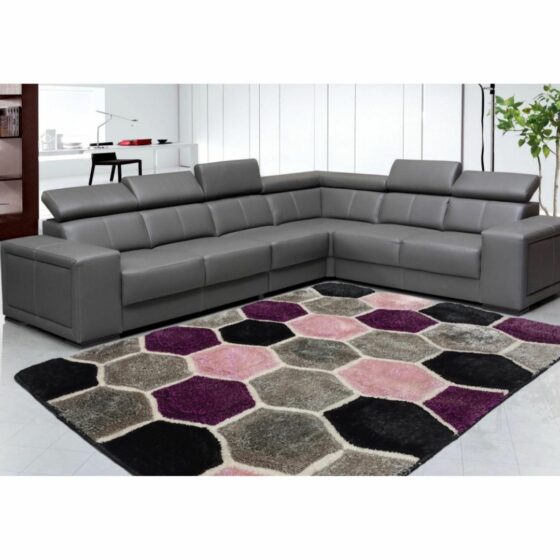 ETOS_Purple_Color_Designer_Shaggy_Carpet_with_sofa