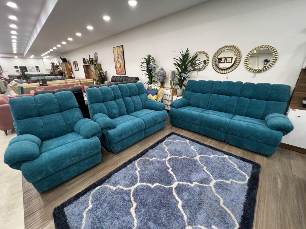 3R+2R+1R Imported Fabric Upholstered CASA Recliner Sofa