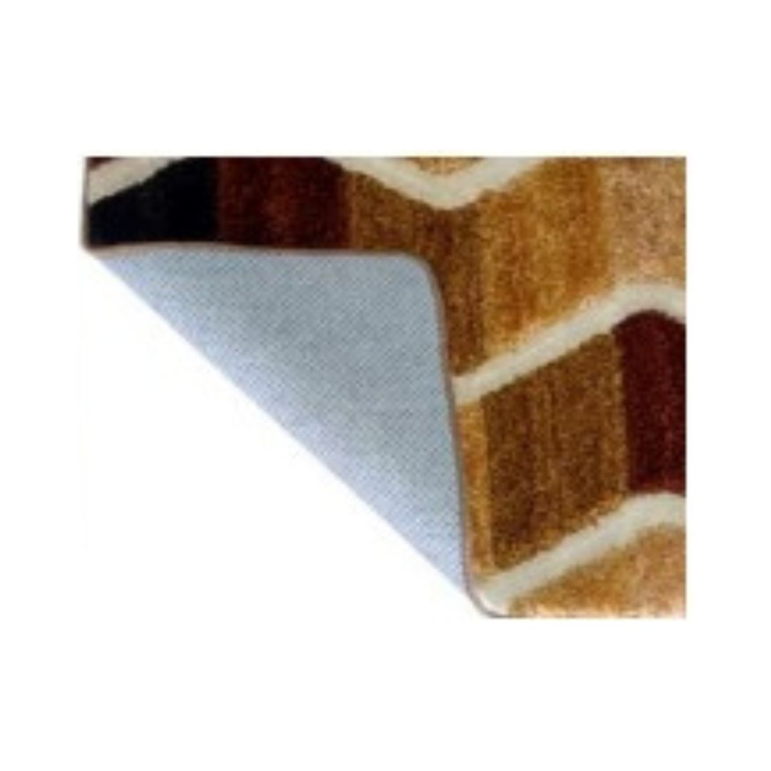 KOBE_Brown_Color_Designer_Shaggy_Carpet_backside