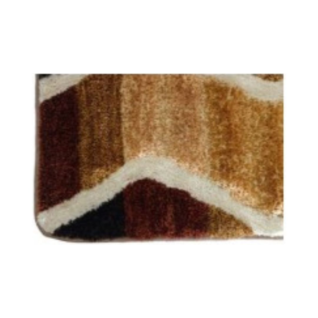 KOBE_Brown_Color_Designer_Shaggy_Carpet_top
