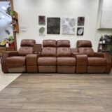 SOFA T-23 Genuine Leather Home Theater(1MR+C+2MR+C+1MR)