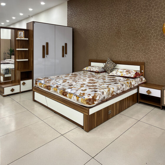 Sueno Engineered wood bed room set - Image 4