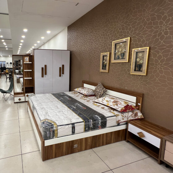 Sueno Engineered wood bed room set - Image 2