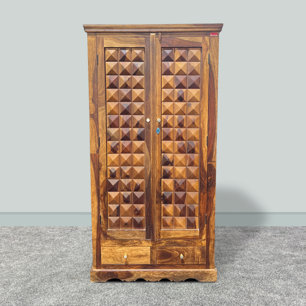 Diamond 2 Door Wardrobe