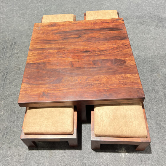 Seesham Centre Table (1+4) - Image 3